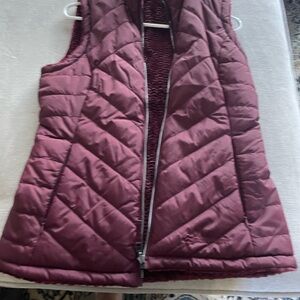 Quilted Burgundy Vest